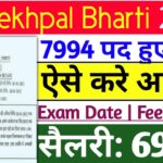 UPSSSC Lekhpal Bharti 2026